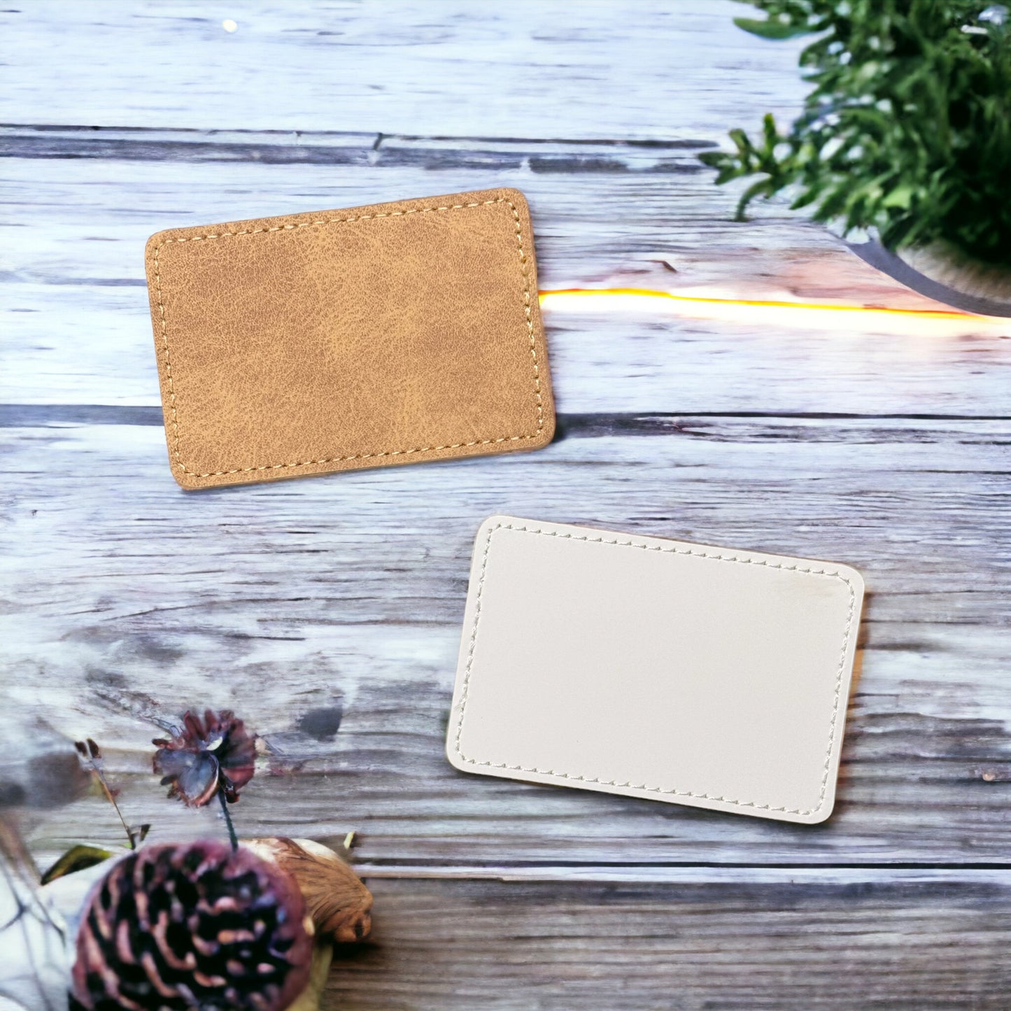 Leather Sublimation Hat Patch - Singles