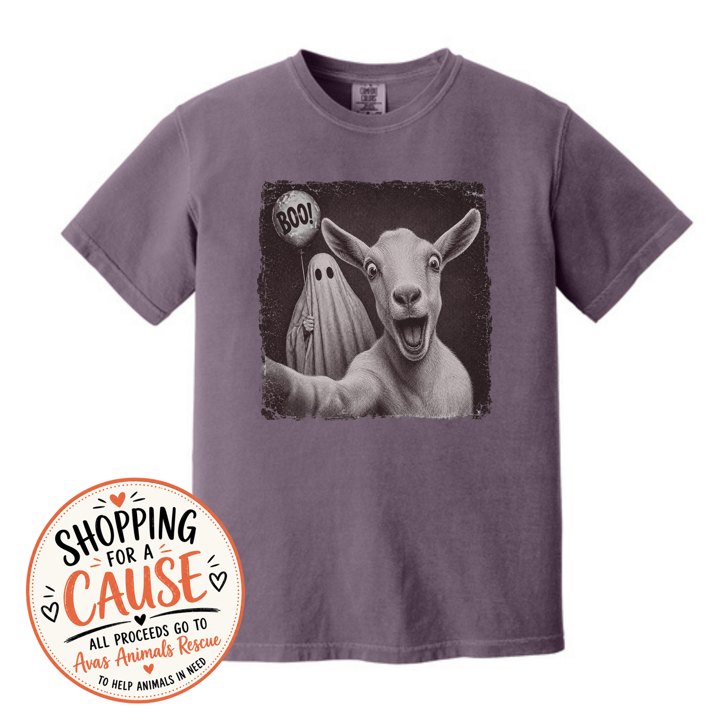 Goat / Ghost Selfie