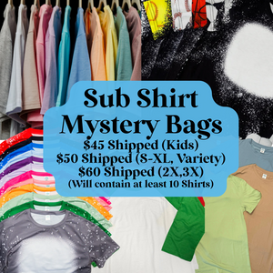 Sublimation Shirt Mystery Bags