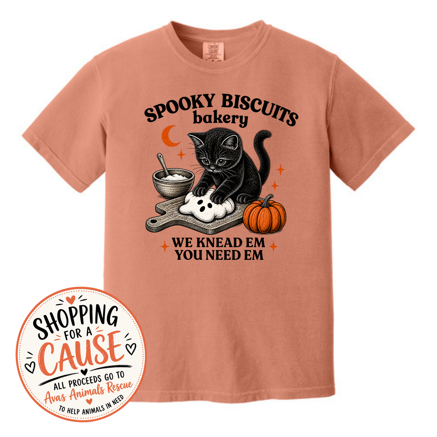 Spooky Biscuits Fundraiser Shirt