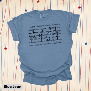 4th of July Typography