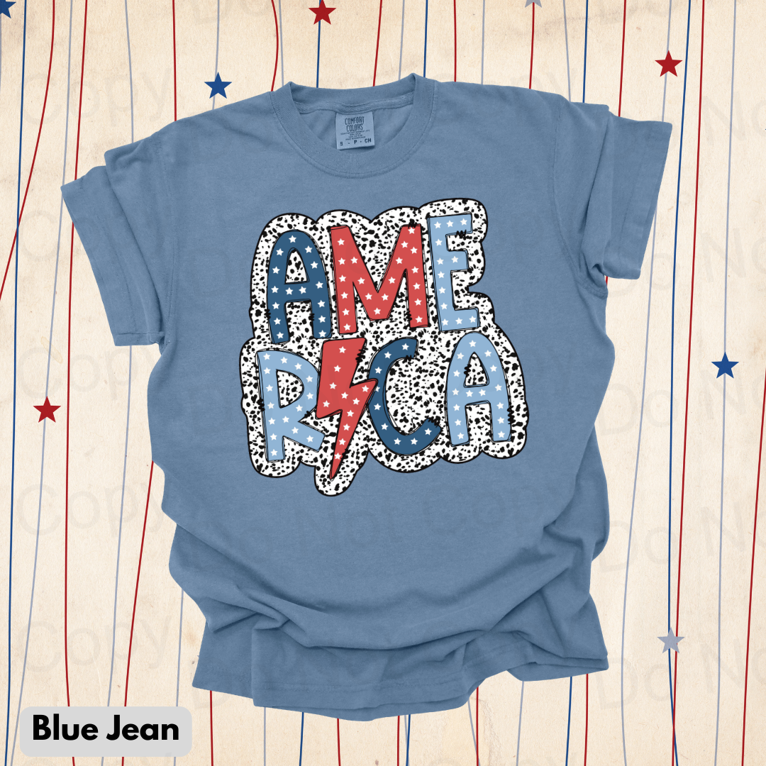 America Cow Print