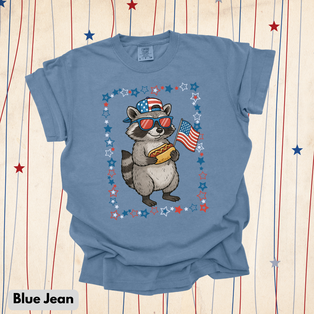 American Raccoon w/ Hotdog