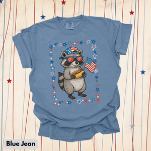 American Raccoon w/ Hotdog