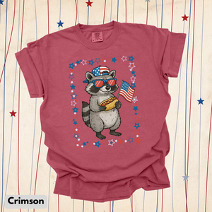 American Raccoon w/ Hotdog