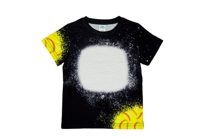 Sports Faux Bleach Kids Unisex Shirt
