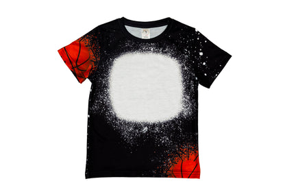 Sports Faux Bleach Kids Unisex Shirt