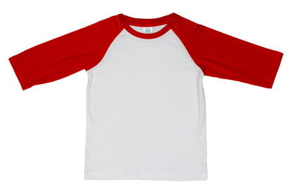 Kids 3/4 Sleeve Unisex Shirt