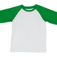 Kids 3/4 Sleeve Unisex Shirt