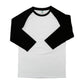 Adult 3/4 Sleeve Unisex Shirt