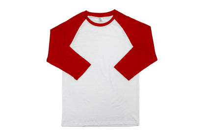 Adult 3/4 Sleeve Unisex Shirt