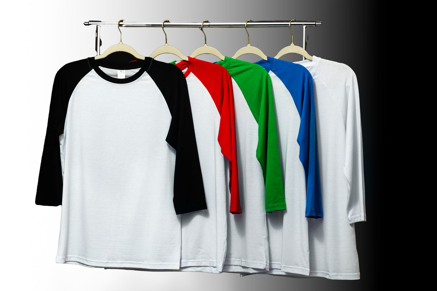 Adult 3/4 Sleeve Unisex Shirt
