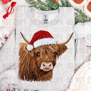 Christmas Highland Faux Yarn