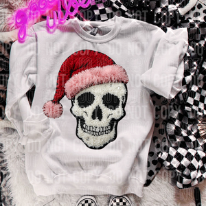 Christmas Skeleton Faux Yarn