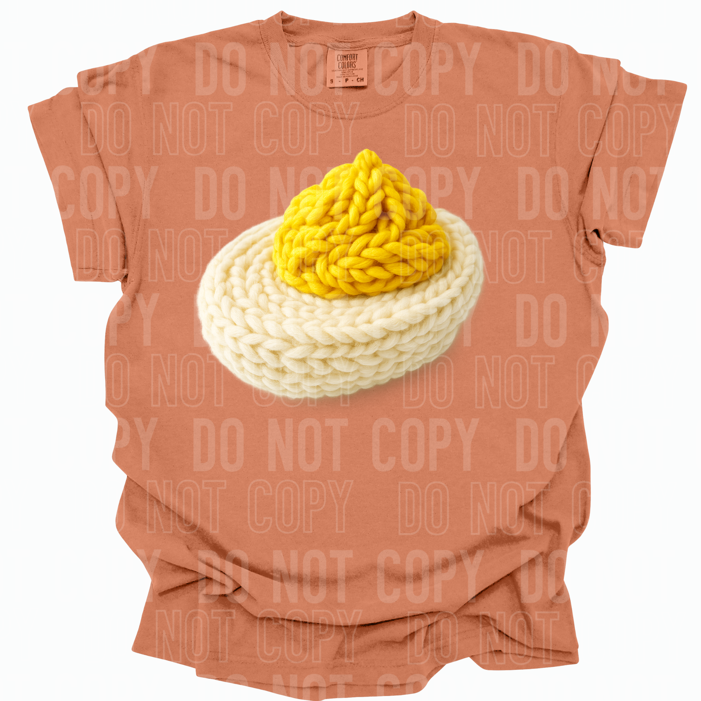 Deviled Egg Faux Yarn