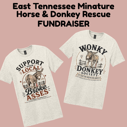 ETMHD Donkey Fundraiser Shirts