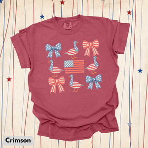 Ducks, Bows and American Flags