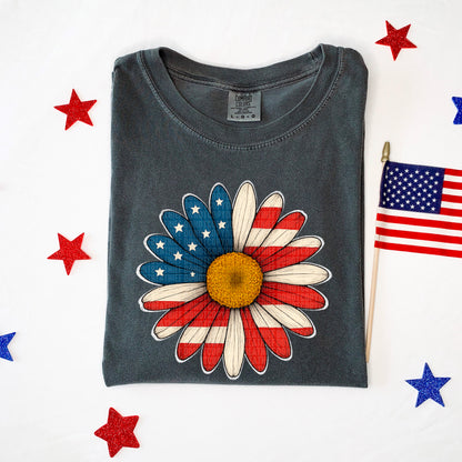 American Flag Sunflower
