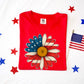 American Flag Sunflower