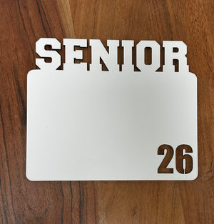 Senior 2026 Photo Frame Sublimation Blank