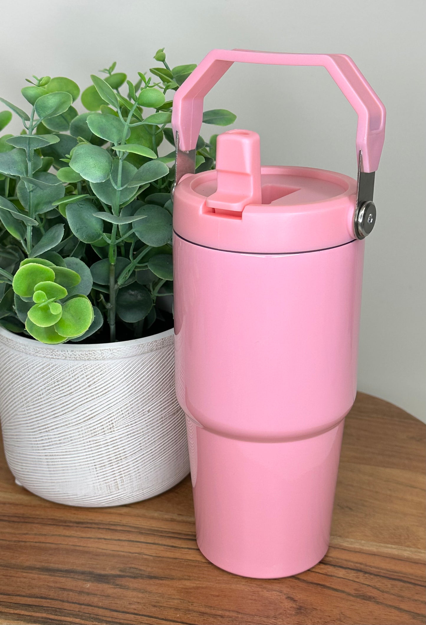 20 oz Swing Handle Lid Sublimation Tumbler