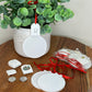 Light Up Acrylic Ornament 5 Pack Sublimation Blank