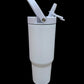 32oz NEW Swing Handle Sublimation Matte White Tumbler