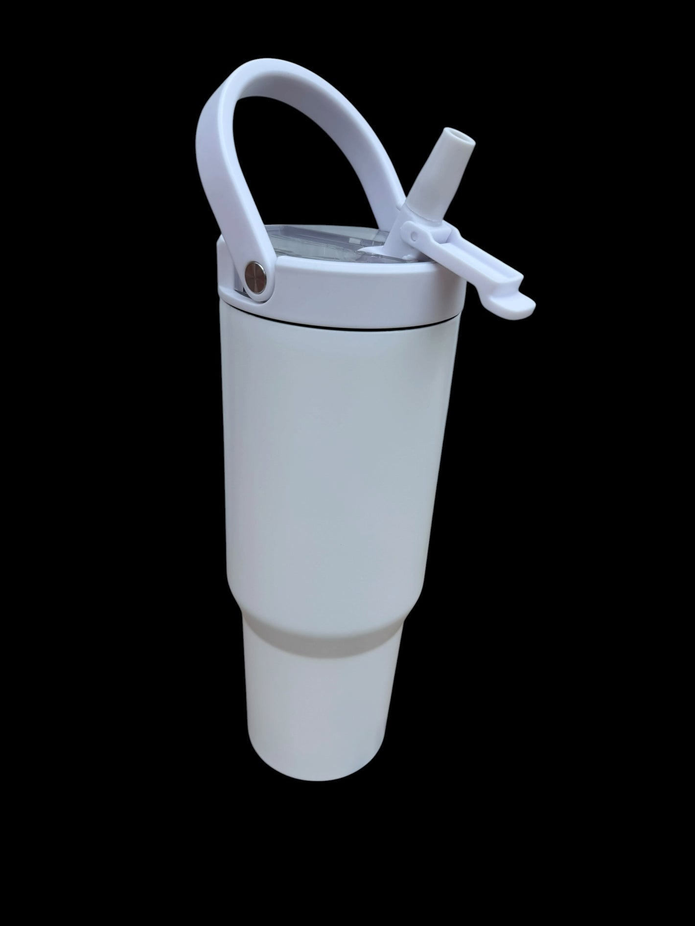 32oz NEW Swing Handle Sublimation Matte White Tumbler