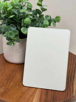 PU Leather Photo Blank w/ Stand
