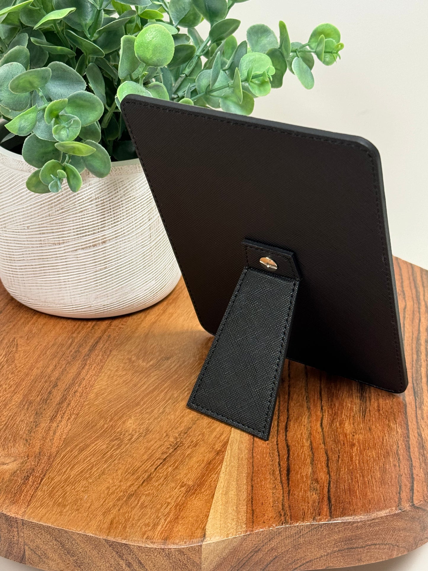 PU Leather Photo Blank w/ Stand