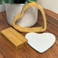 Bamboo Heart Photo Double sided Sub Frame