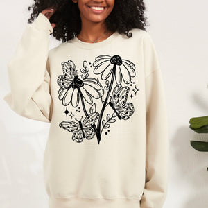 Daisies & Butterflies