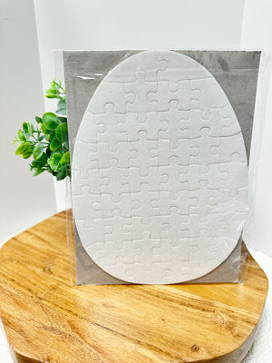 Egg Shaped Sublimation Puzzle