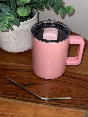 12 Oz Stainless Sublimation Mug with Magnetic Lid