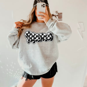 Mama - Checkered Bubble