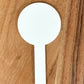Cupcake / Cake Double Sided Acrylic Sublimation Toppers