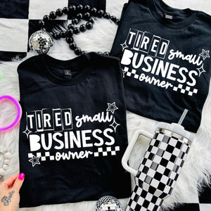 Tired Small Business Owner