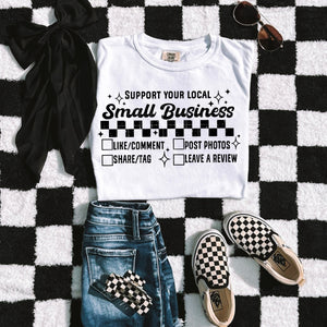 Support Small Business Checklist