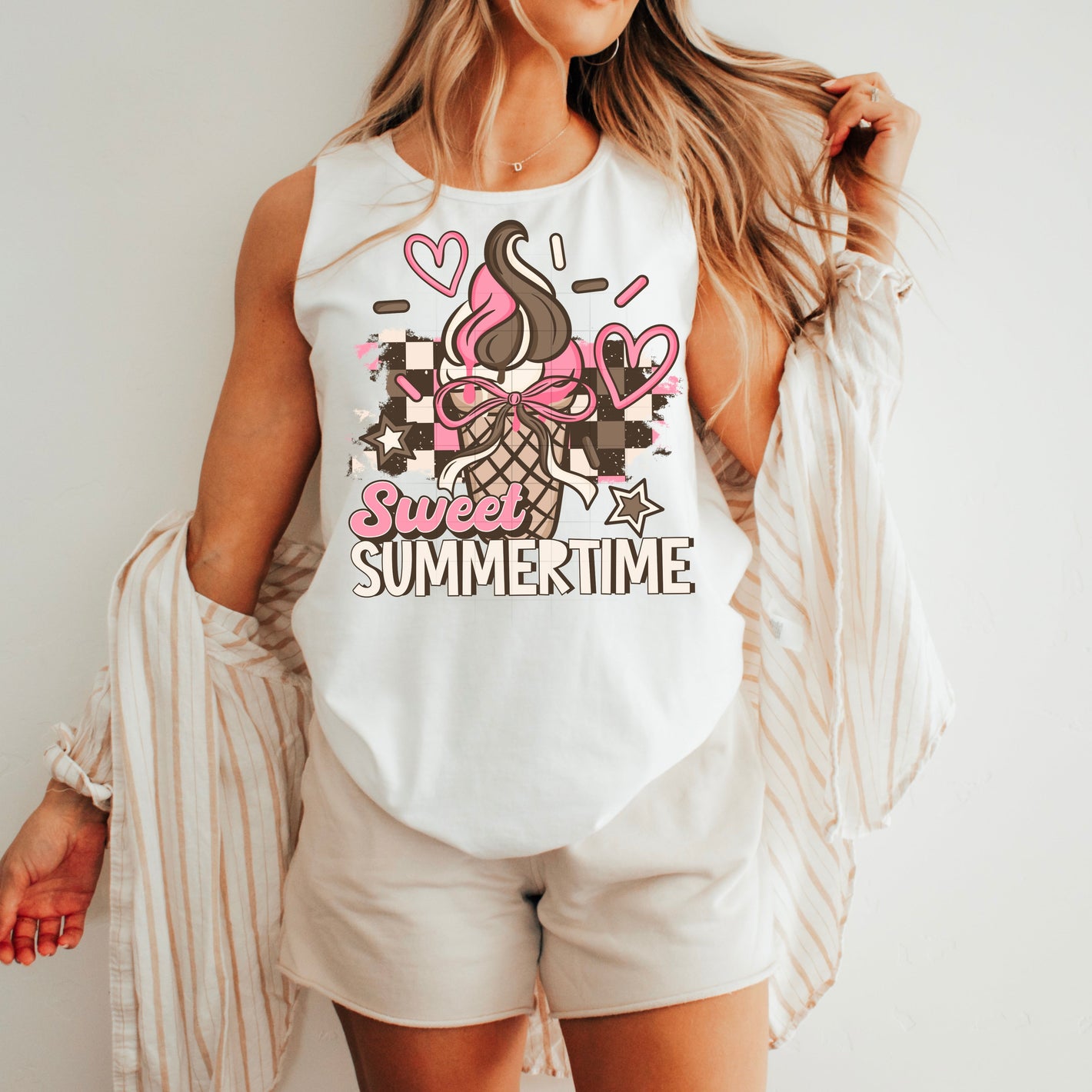 Sweet Summertime Neapolitan Ice Cream