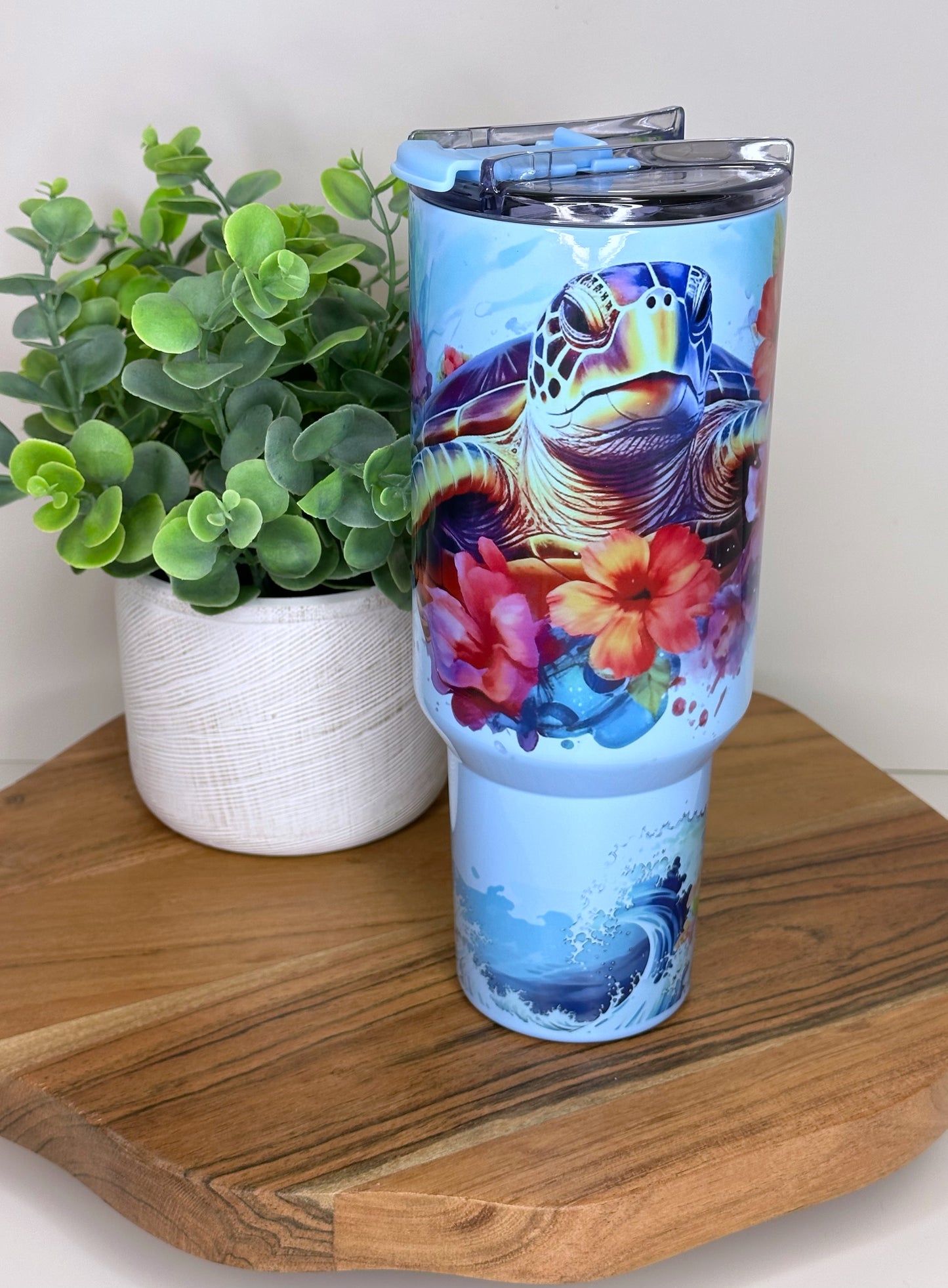 40oz Sublimation Tumbler with Handle