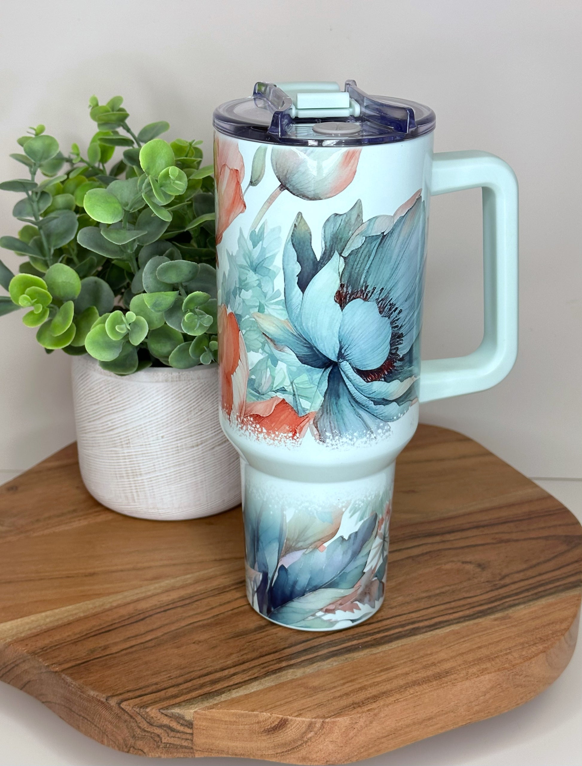 5-Pack 40OZ Sublimation Blank Tumbler With Handle! FREE SHIPPING! –  Sublimation Blanks Company