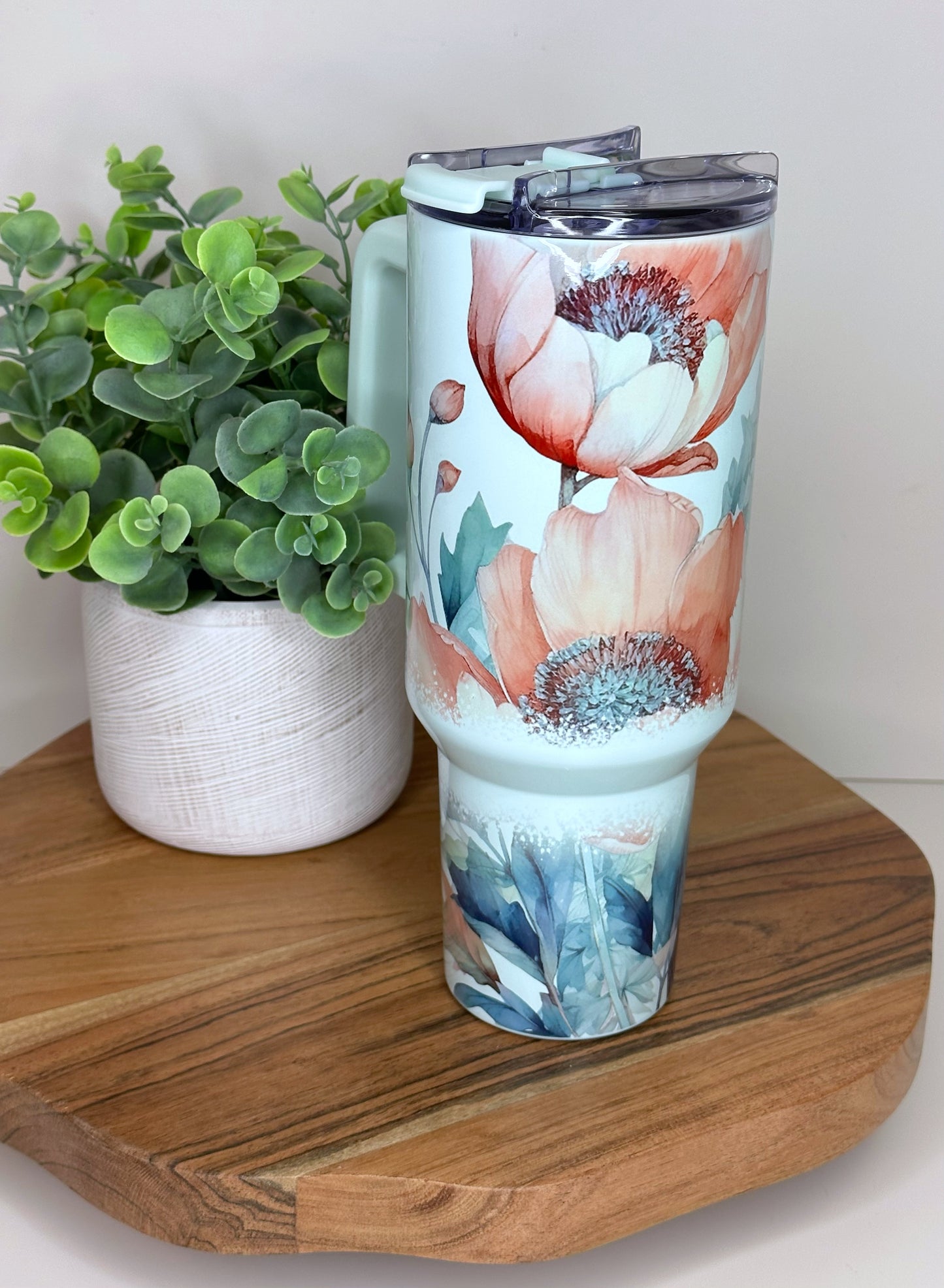 Classic 40 oz w/ Handle Sublimation Color Tumblers