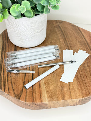 Metal Pens For Sublimation - 5 Pack