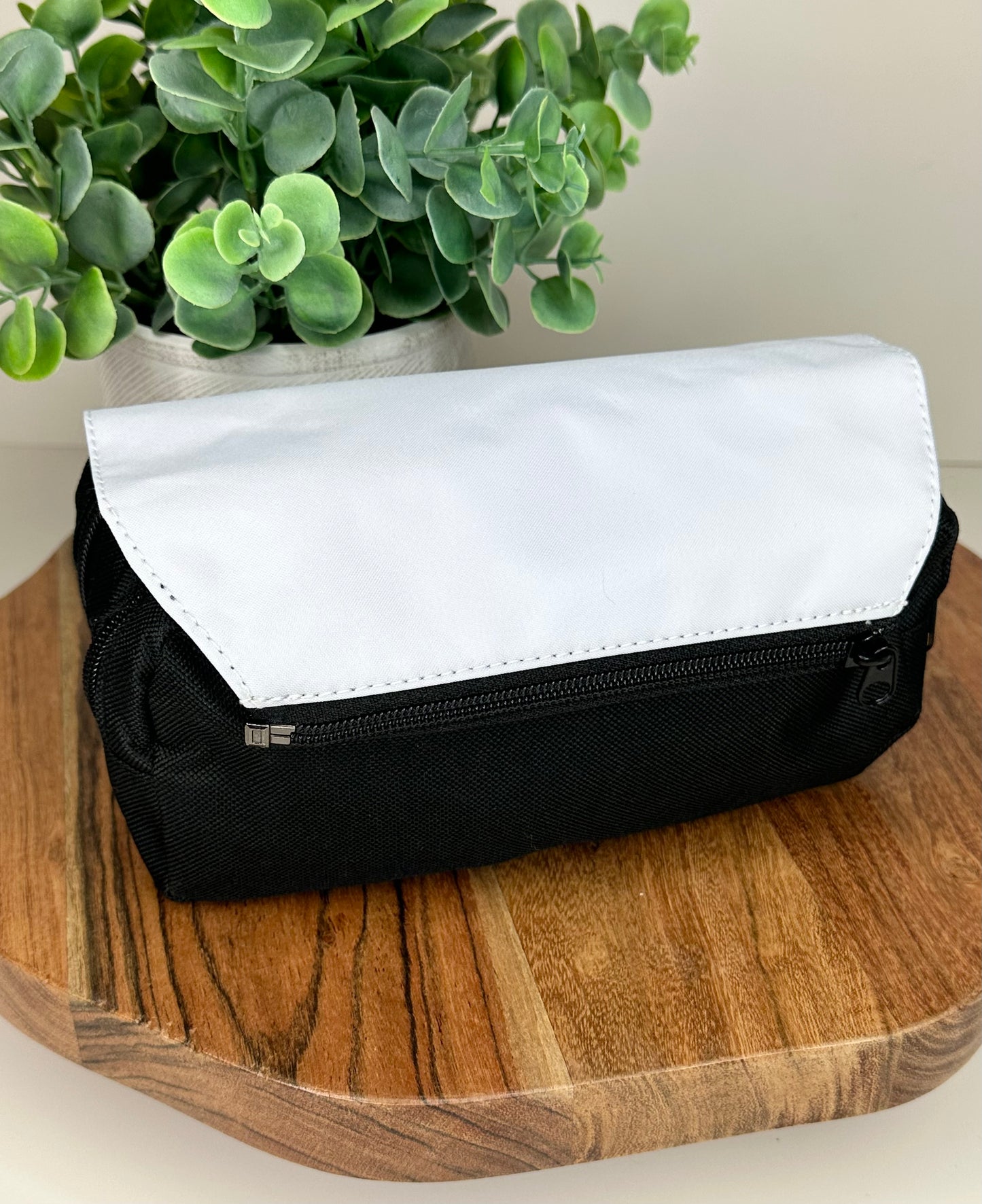 Cosmetic Bag Sublimation with 2 Zipper Pockets