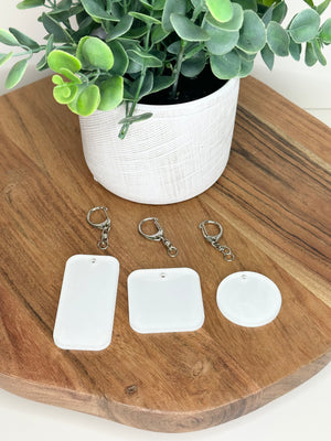 Acrylic Keychain Set - 5 Pieces