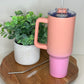 Ombre 40 oz w/ Handle Sublimation Color Tumblers