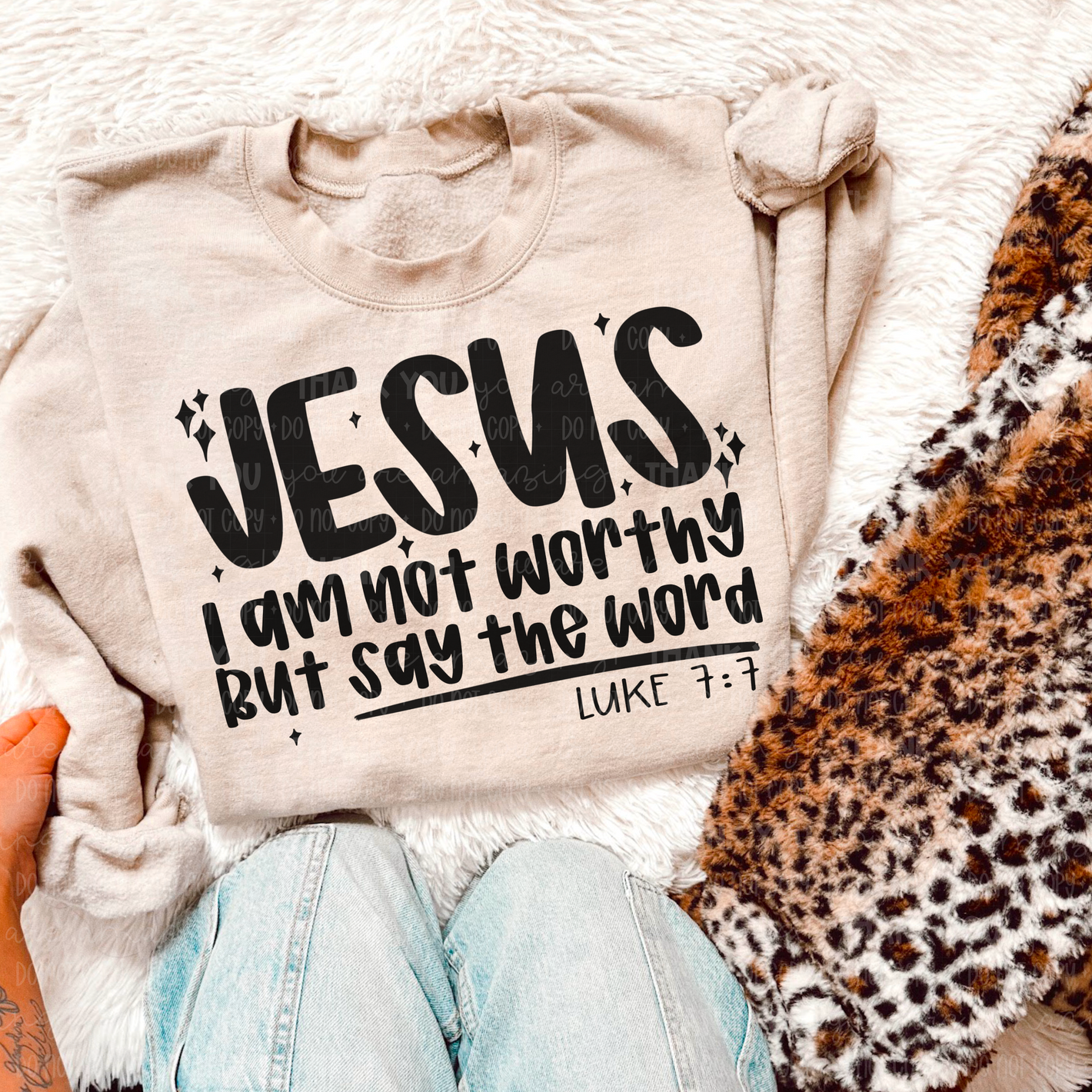 Jesus say the Word