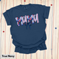 Mama Floral Checkered American