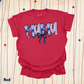 Mama Floral Checkered American