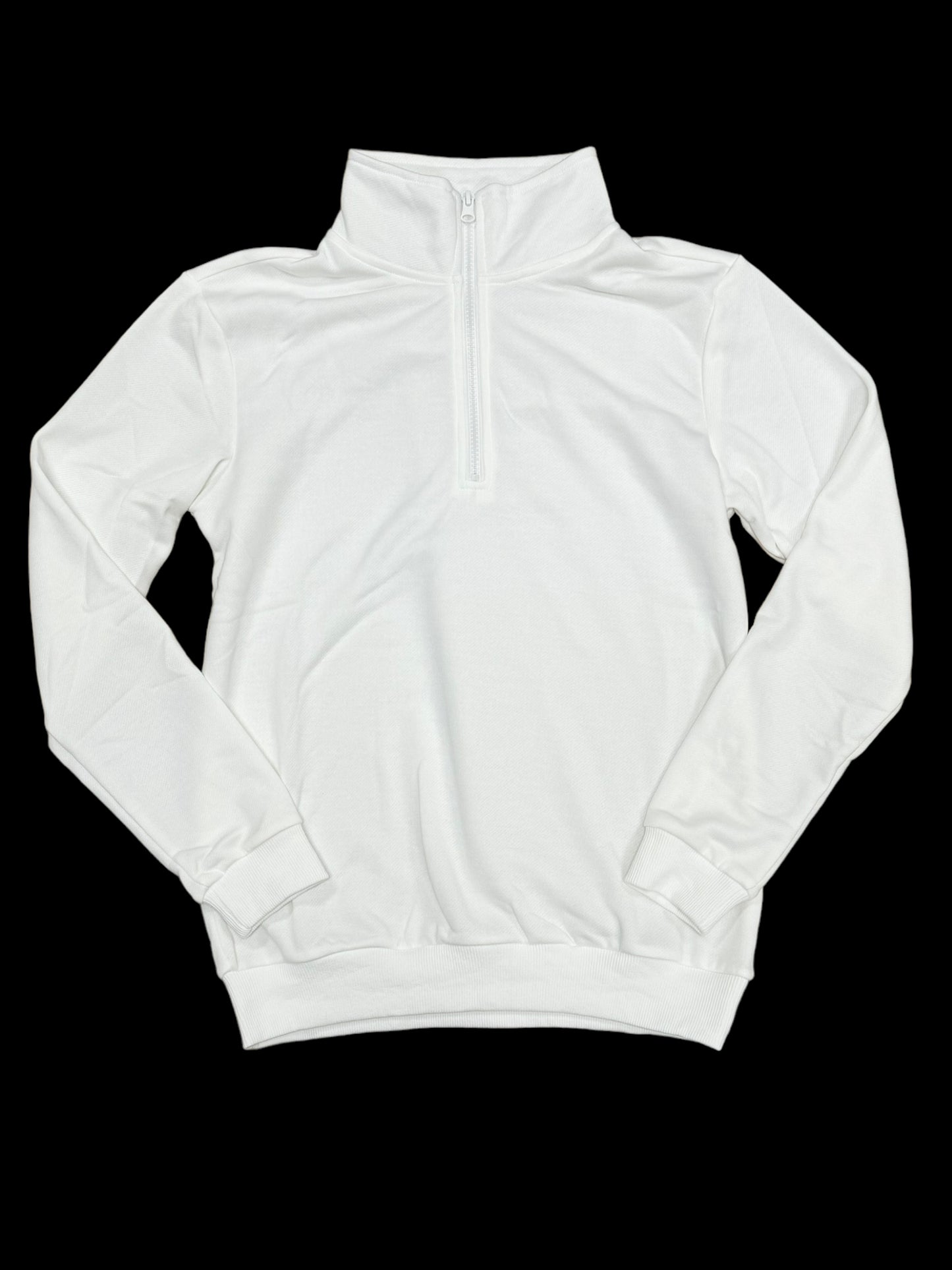 Adult Unisex 1/4 Zip Sweatshirt Sublimation